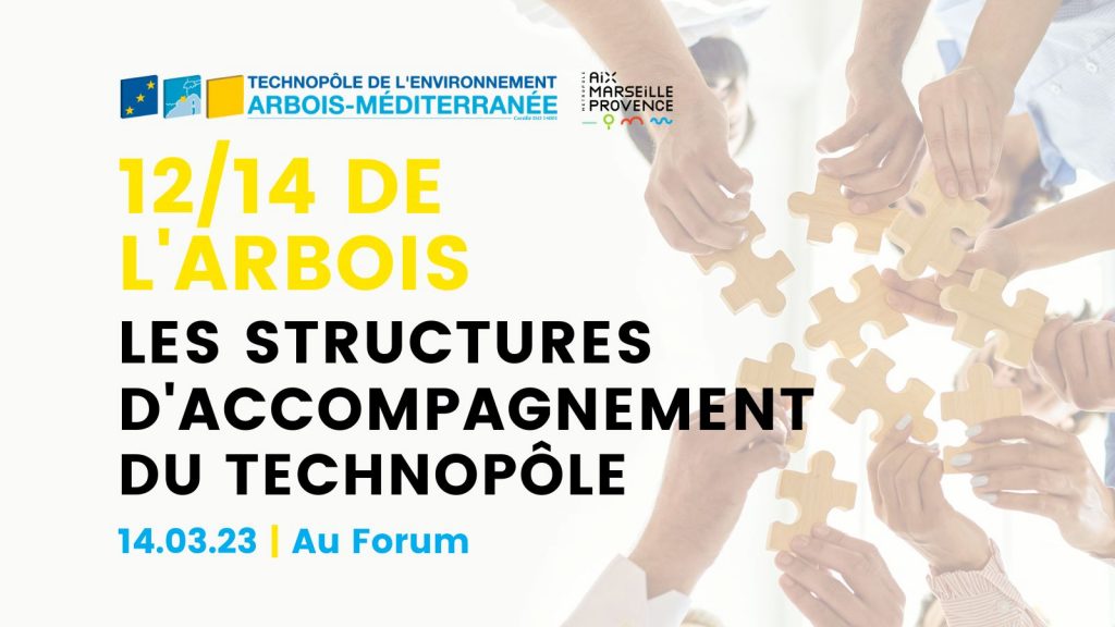 [12/14 de l'Arbois] L'écosystème des structures d'accompagnement du Technopôle